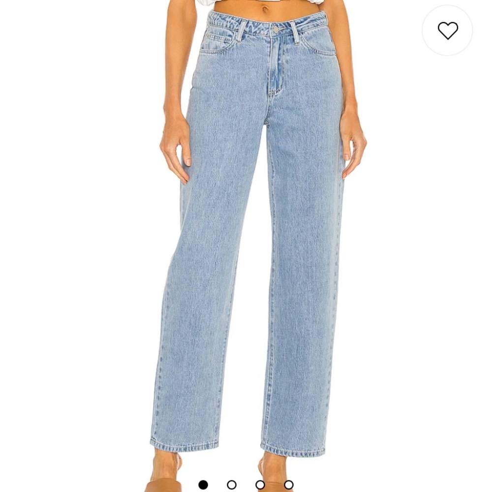 WeWoreWhat Mid Rise Straight Leg Jeans NWT
